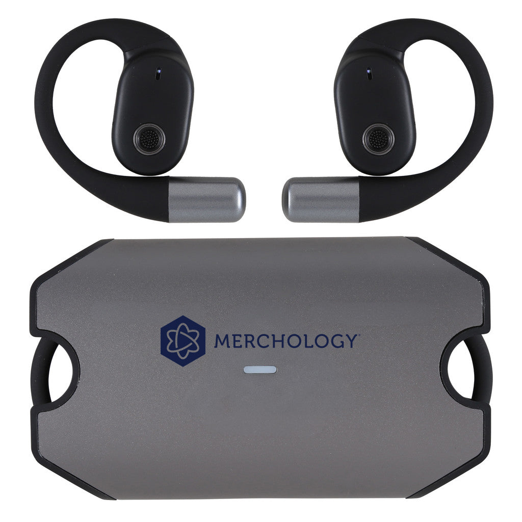 Origaudio Dark Grey Ambiampz Over Ear Wireless Earbuds