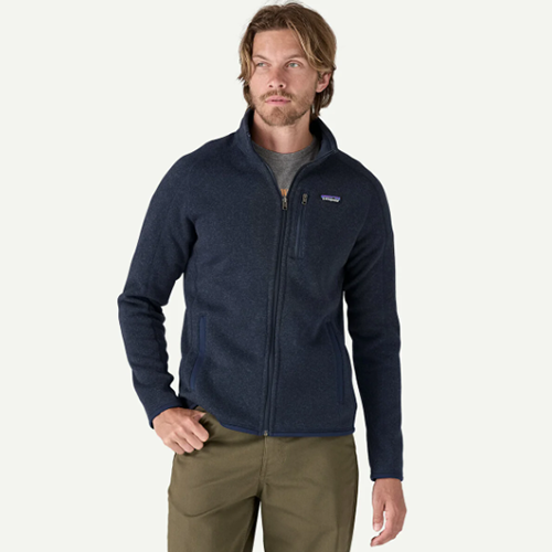 Patagonia Men's New Navy Better Sweater Jacket 2.0