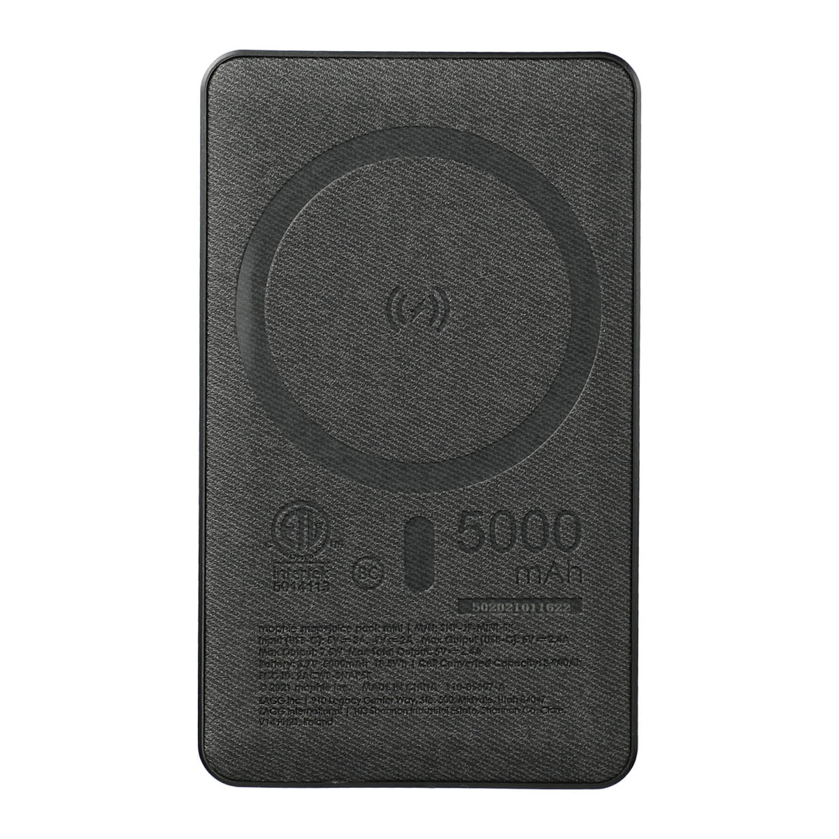 Mophie Black Snap 5000 mAh Wireless Power Bank