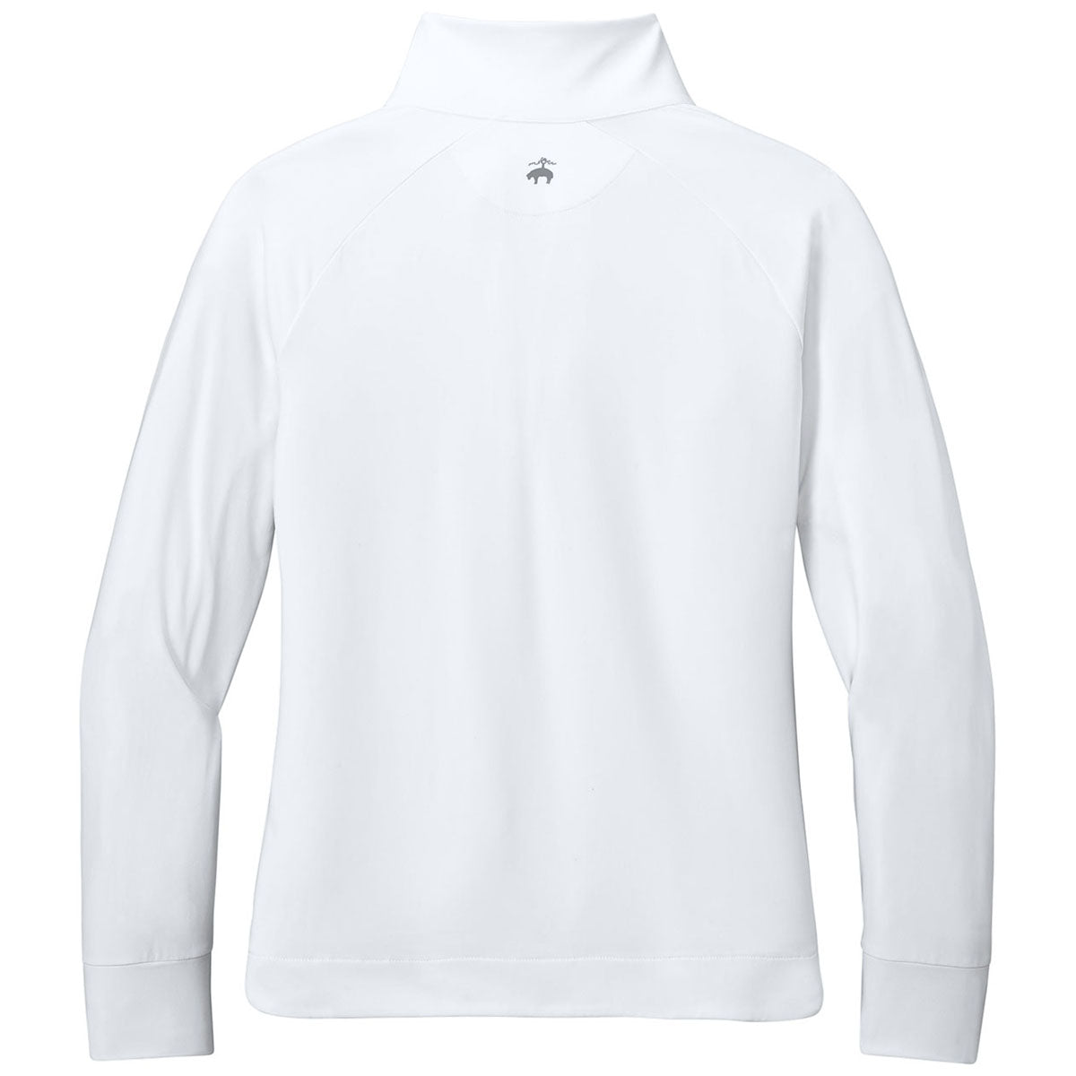Brooks Brothers Women's White Luxe Performance 1/4-Zip