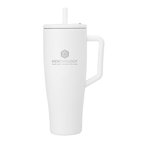 BruMate Matte White 40 Oz. Era