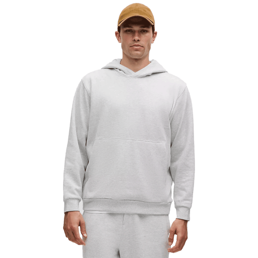 Lululemon Men's Heathered Core Ultra Light Grey Steady State Pullover Hoodie