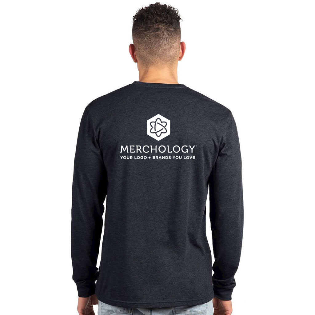 Next Level Unisex Charcoal CVC Long Sleeve Tee