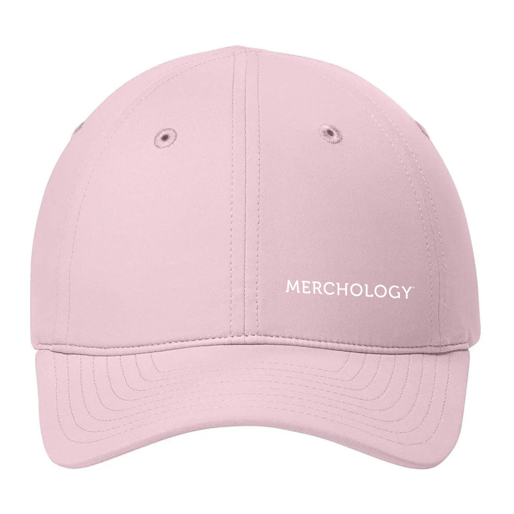 Port Authority Cloud Pink All-Day Performance UPF Ponytail Cap