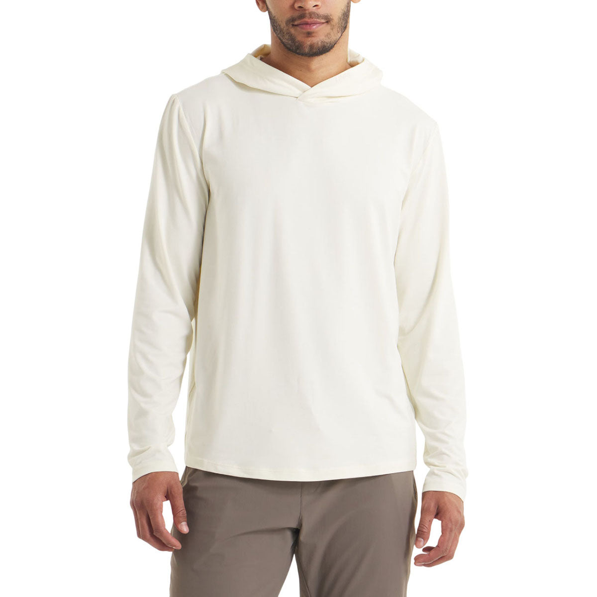 UNRL Coconut Ultra Hooded Long Sleeve