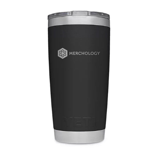 YETI Black Rambler 20 oz. Tumbler