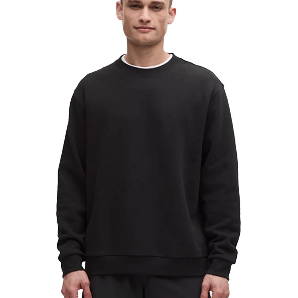 Lululemon Men's Black Steady State Crew