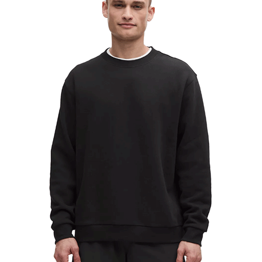 Lululemon Men's Black Steady State Crew