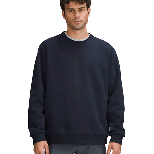 Lululemon Men's Navy Steady State Crew