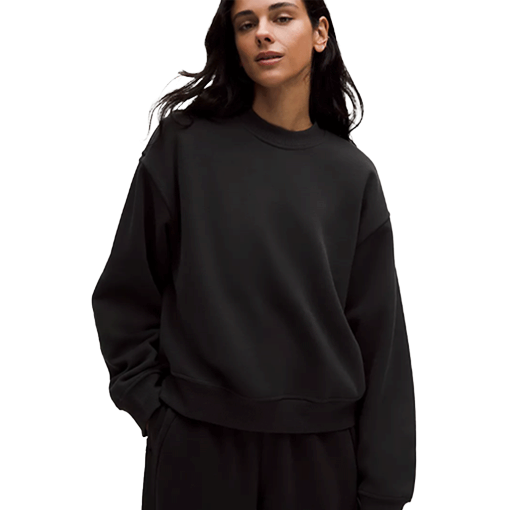 Lululemon Women's Black Steady State Crew